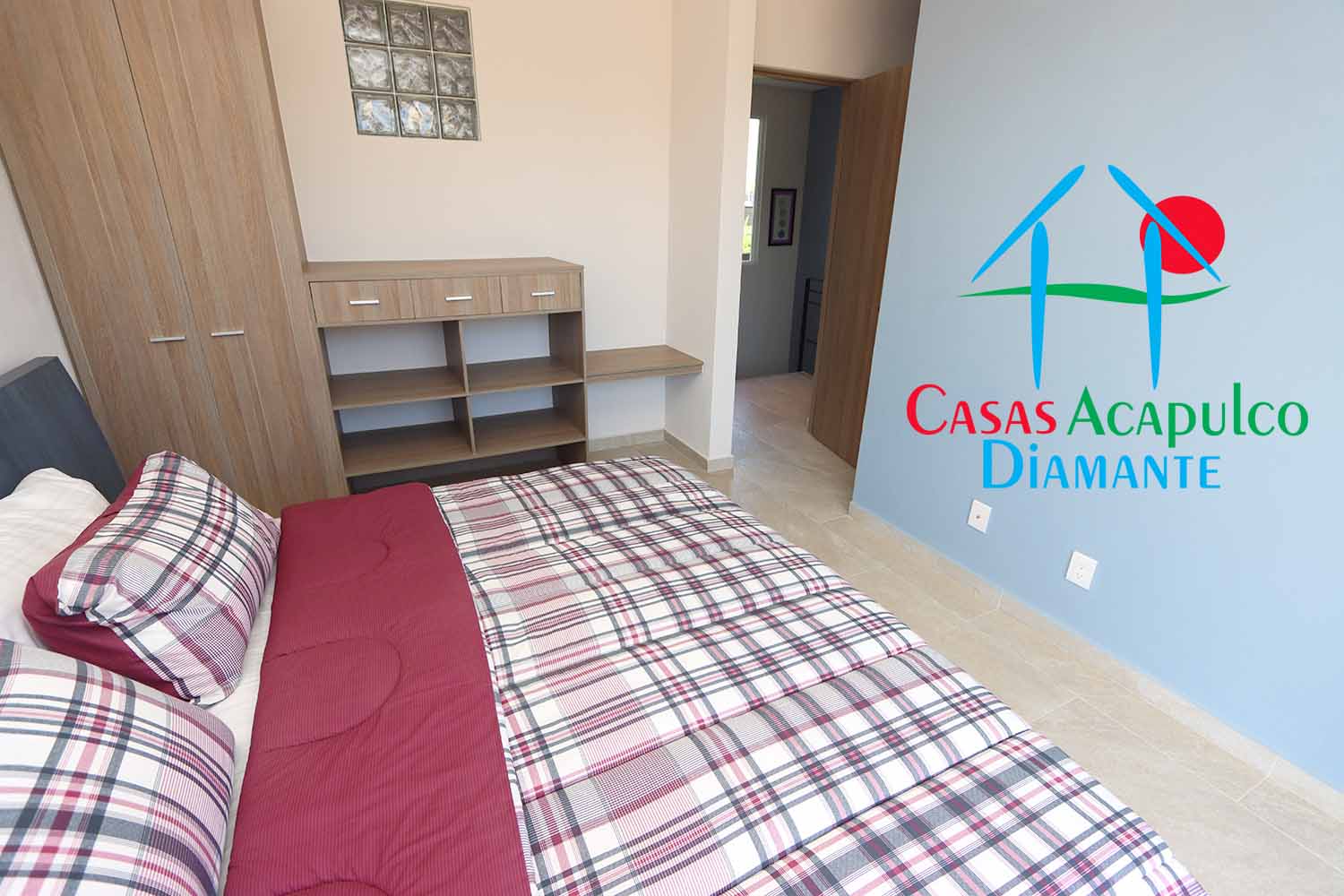 Residencial Caracol departamento muestra - Recámara principal 3